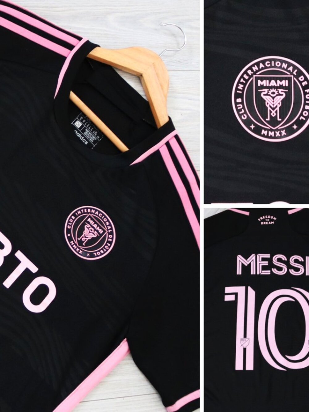 Lionel Messi #10 Inter Miami 'La Noche' Jersey Men's XL adidas MLS 24-24 Season